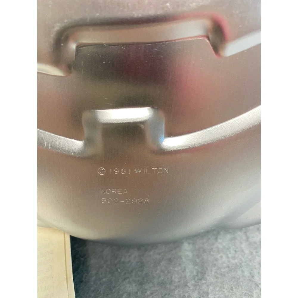 Vintage 1981 Wilton Jack O Lantern Pumpkin Shaped Cake Pan Baking‎ Halloween